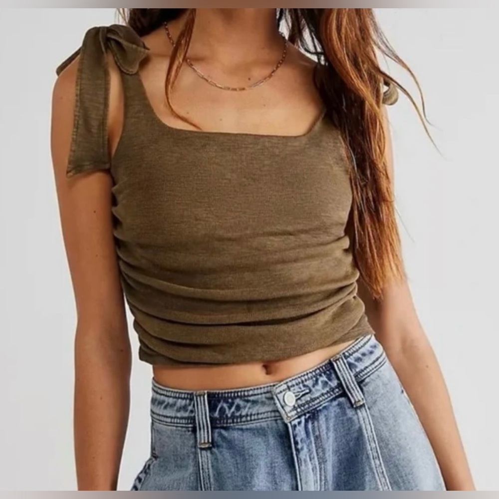 NWT Free People Boulevard Crop Top